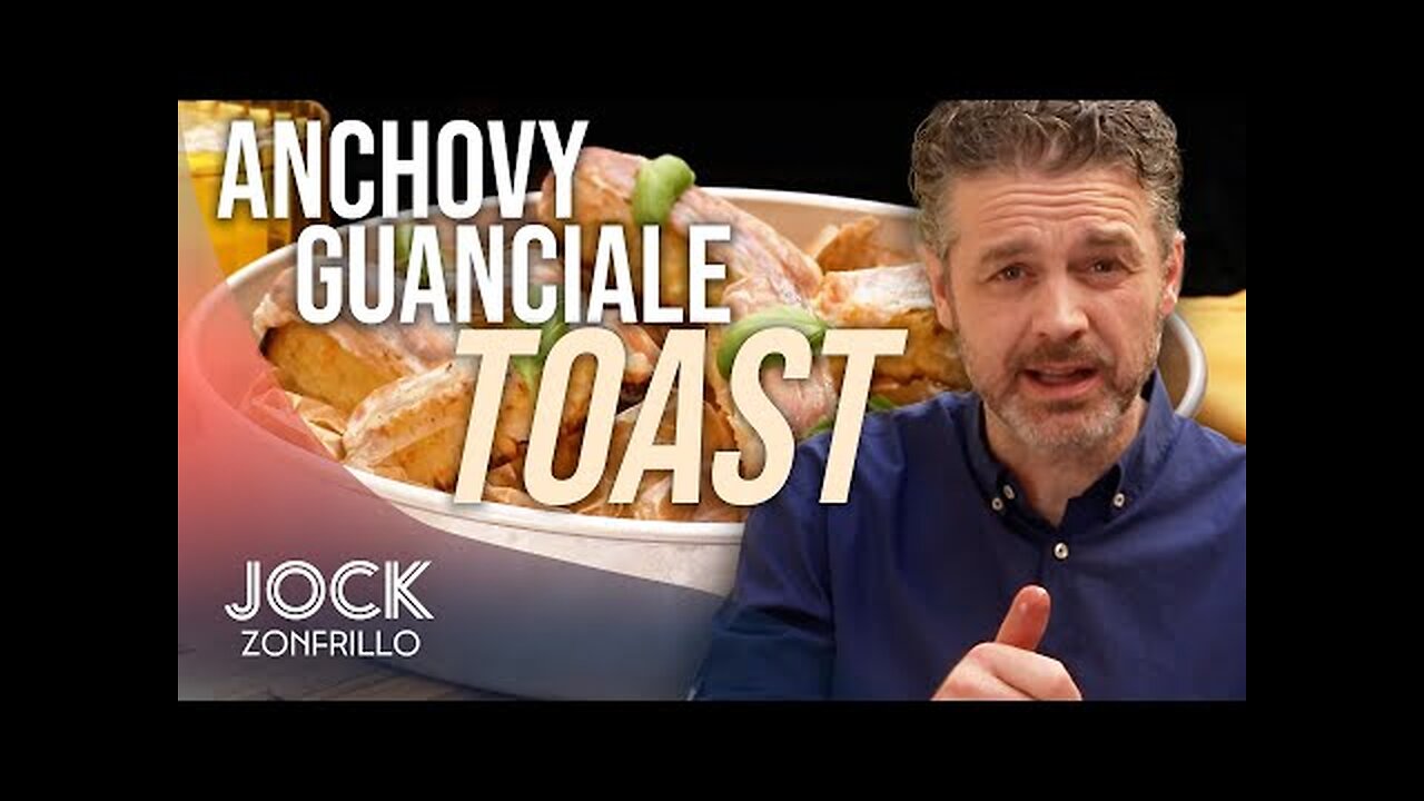 How To Make Anchovy Guanciale Toast | Quick & Easy Recipes | Jock Zonfrillo