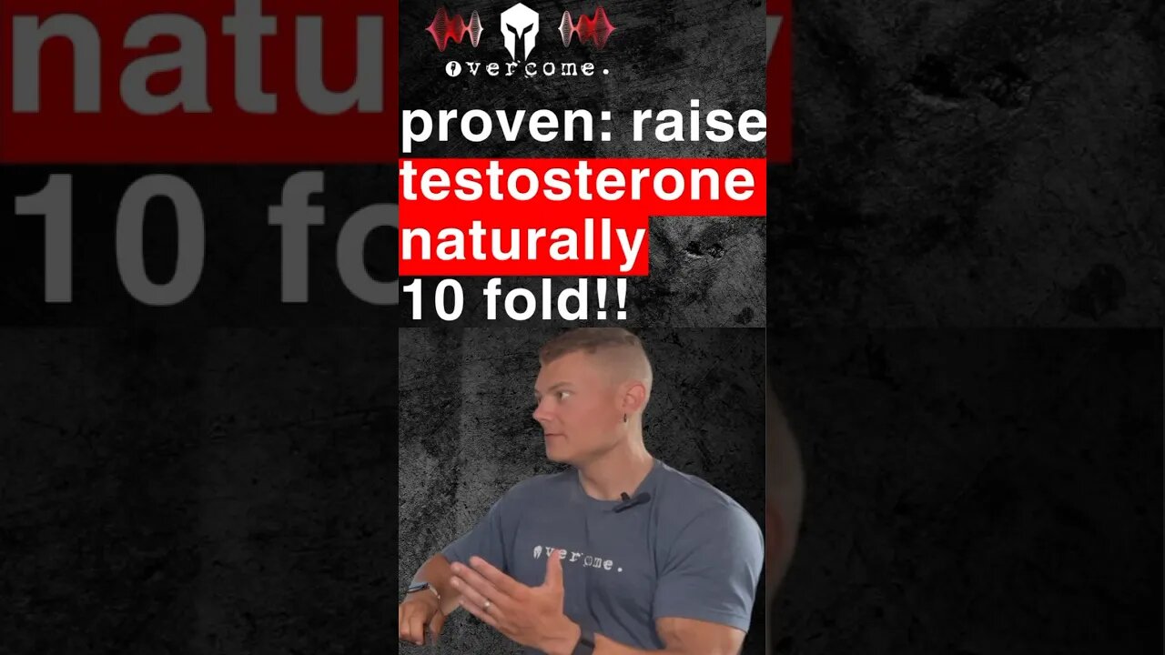 Dramatically Increase TESTOSTERONE naturally! 10 fold - teaser of New overcome podcast Leo Mayrhofer