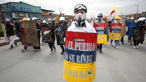 Anti-Government Protests Continue In Colombia