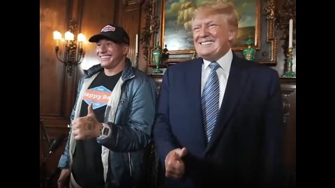 SteveWillDoIt GIfted Trump A 105,000 Dollar Watch!