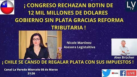 GOBIERNO SIN BOTIN DE 12 MIL MILLONES DE DOLARES