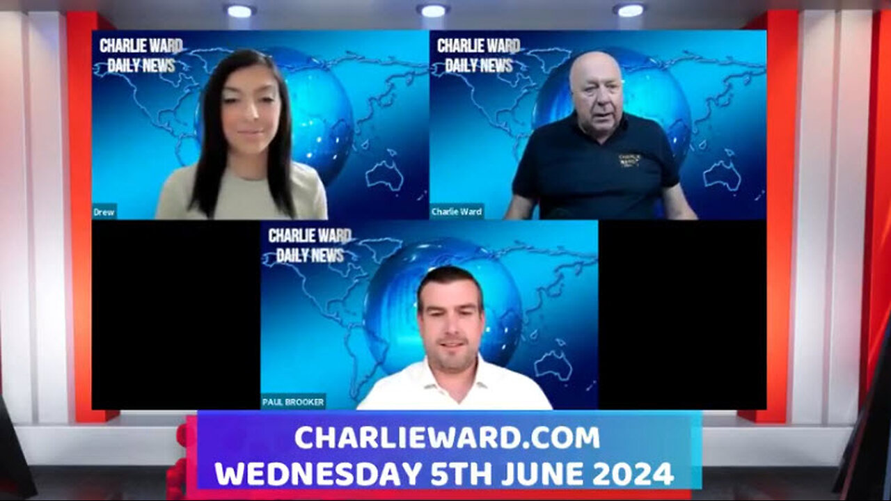 CHARLIE WARD DAILY NEWS WITH PAUL BROOKER DREW DEMI WEDNESDAY 5TH charlie-ward-daily-news-with-paul-brooker-drew-demi-wednesday-5th