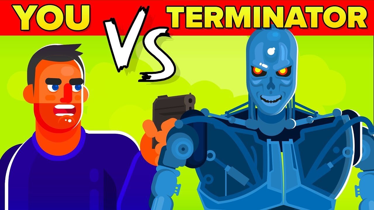 YOU vs THE TERMINATOR - Could You Defeat And Survive Him (The Terminator Movie 2019)