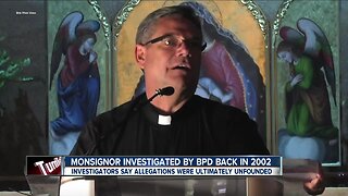 BPD investigated Monsignor Harrison in 2002, allegations were unfounded