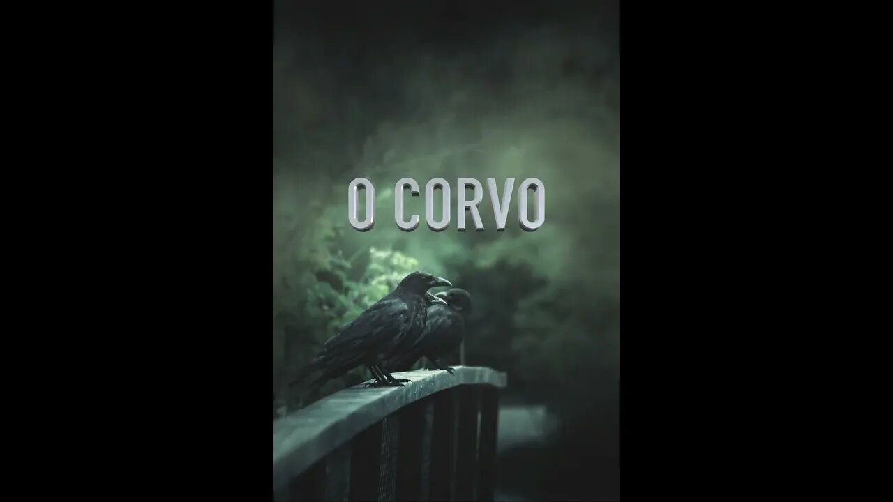 #Shorts "O Corvo" [Edgar Allan Poe]