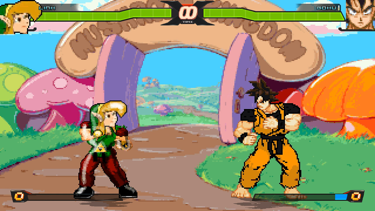 MUGEN - Shoto Link vs. Shoto Goku - Download