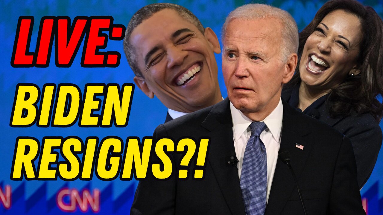 BREAKING: President Biden to Address Exit from 2024 Presidential Race Tonight