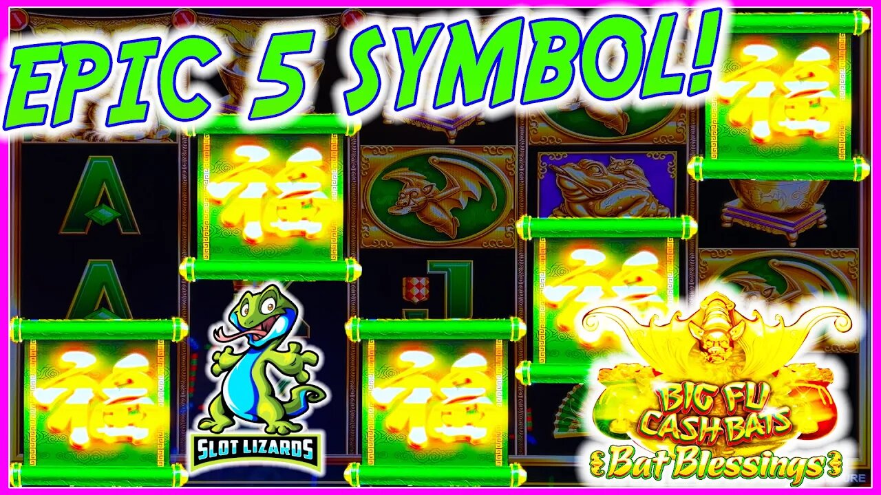 CRAZY 5 SYMBOL TRIGGER! Luck Arrived on Big Fu Cash Bats Slot Bat Blessings