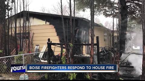 Boise Fire Department responds to early morning fire