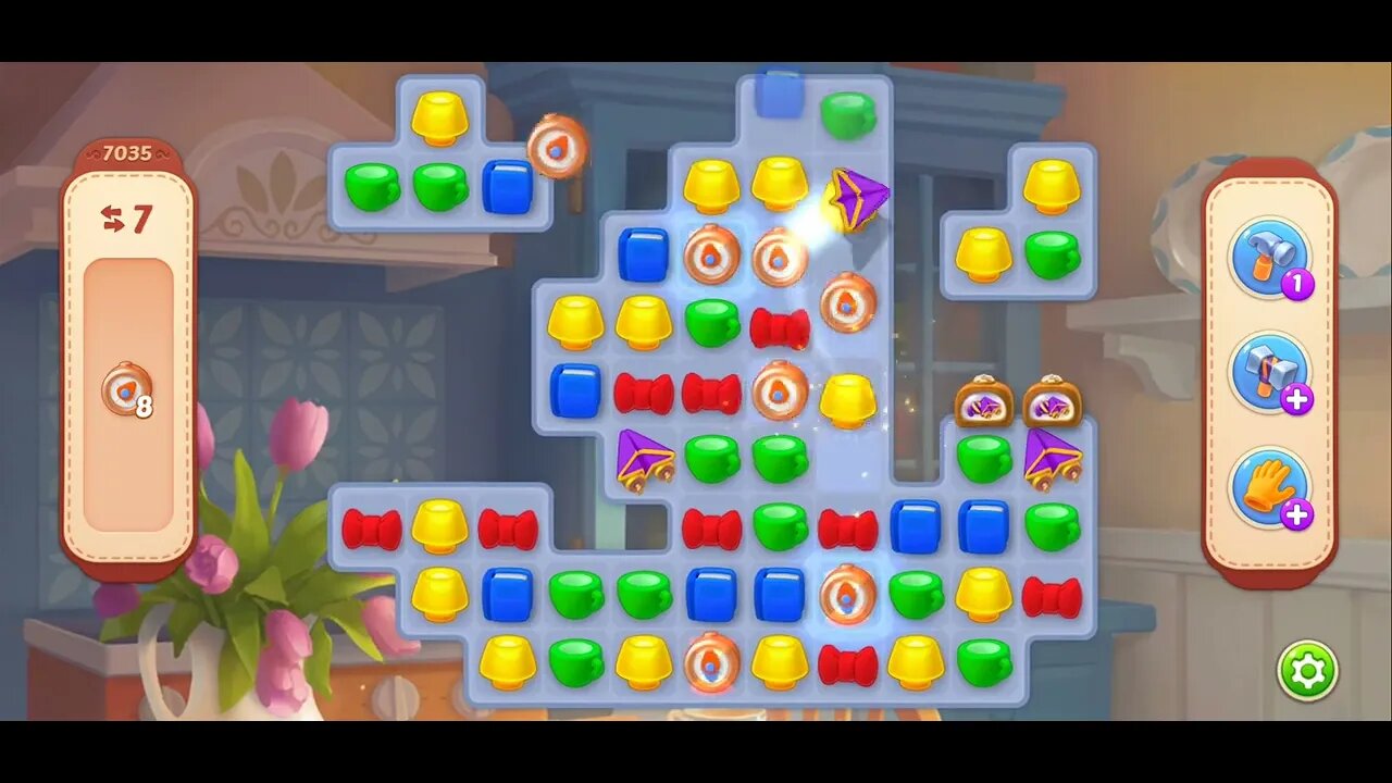 Playrix Homescapes Gameplay Walkthrough Level 7035