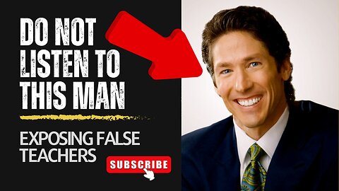 The Main Reasons Joel Osteen Is A Cult Leader!