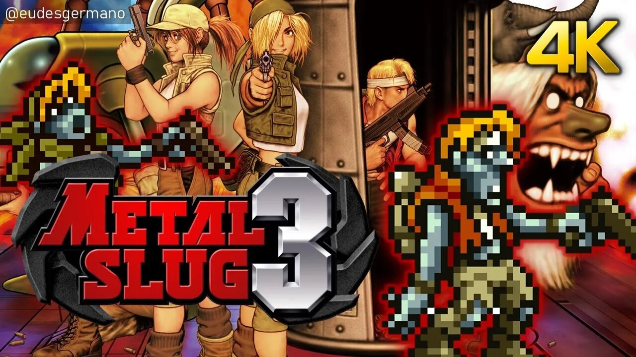 Metal Slug 3 | Gameplay Completo [4K]