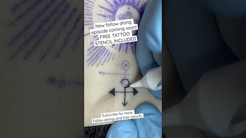 New Follow Along Coming Soon! FREE TATTOO STENCIL