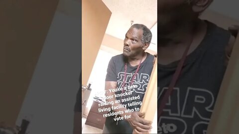 Raiding an assisted living facility to tell residents to VOTE FOR BETO!