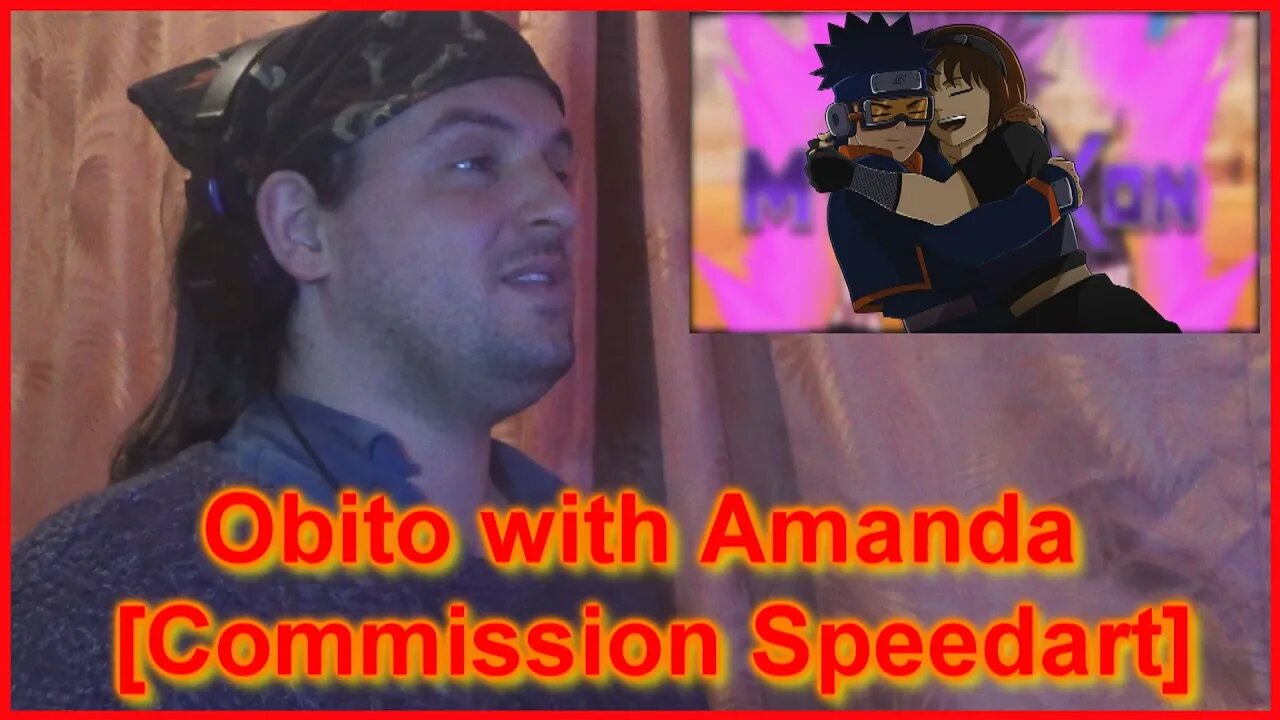 Reaction: Obito with Amanda [Commission Speedart]