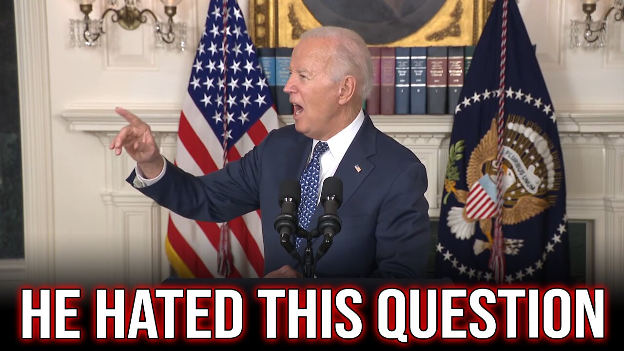 Biden goes BALLISTIC at reporter over question regarding his mishandling of CLASSIFIED intel