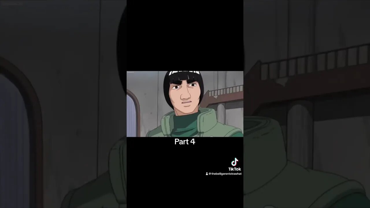 Rock Lee is the 🐐!!!! #anime #naruto #rocklee #gaara #chuninexams #hiddenleafvillage #8gates