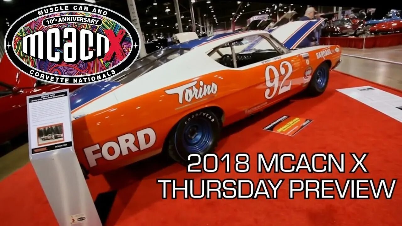 2018 Muscle Car And Corvette Nationals Week Preview! V8TV MCACN Thursday