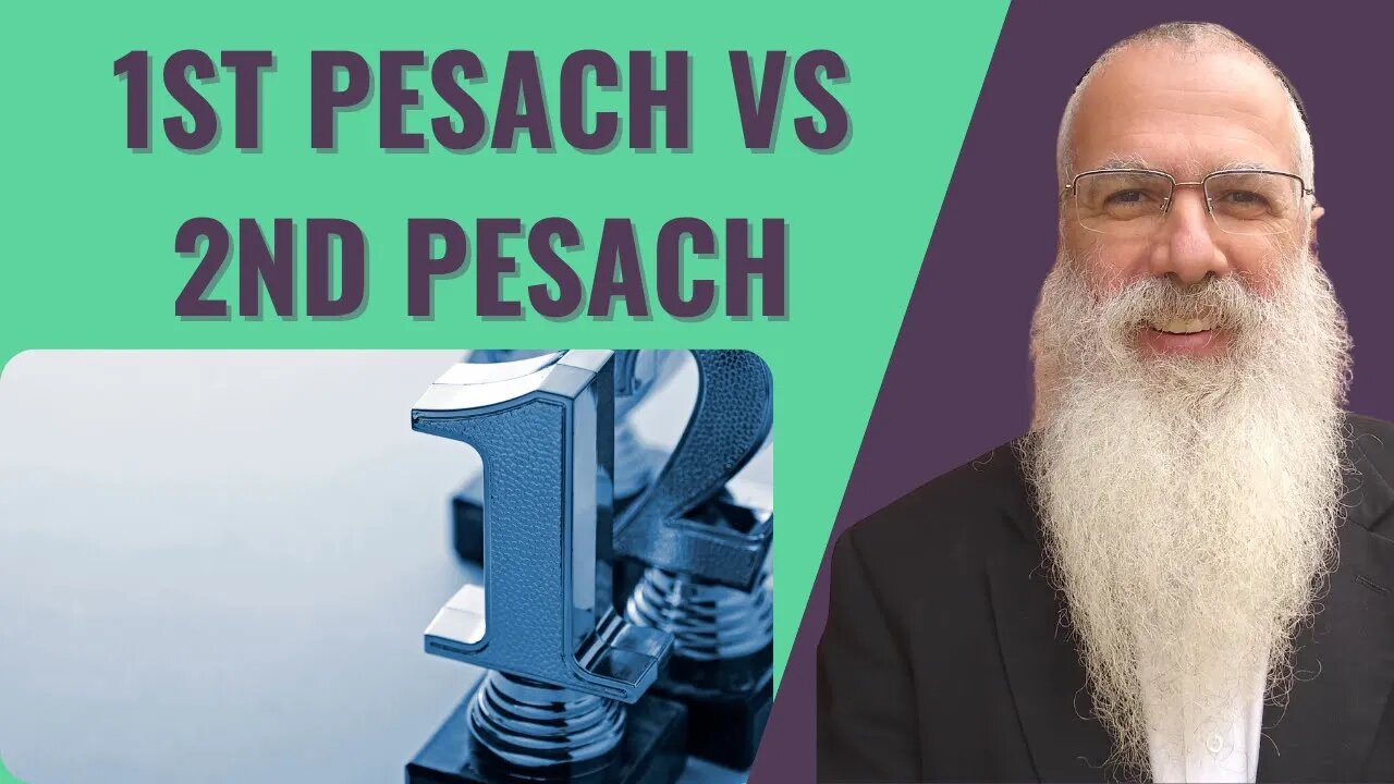 Mishna Pesachim Chapter 9 Mishnah 3. 1st pesach vs 2nd Pesach