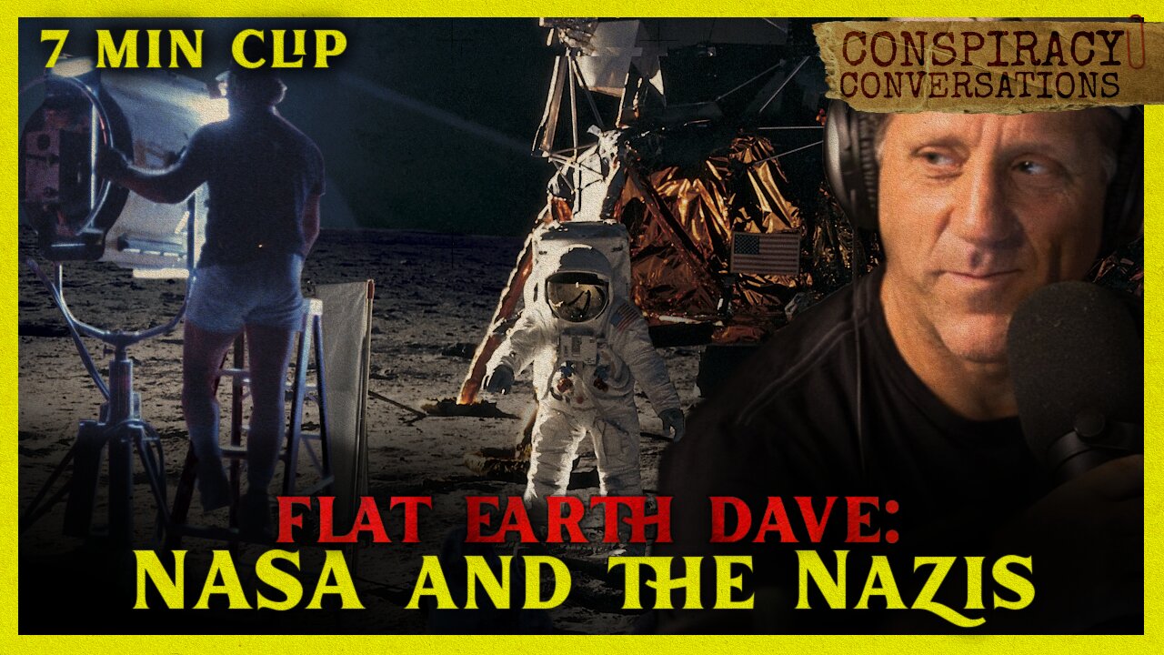 FLAT EARTH | NASA and the Nazis - Dave Weiss | Conspiracy Conversation Clip