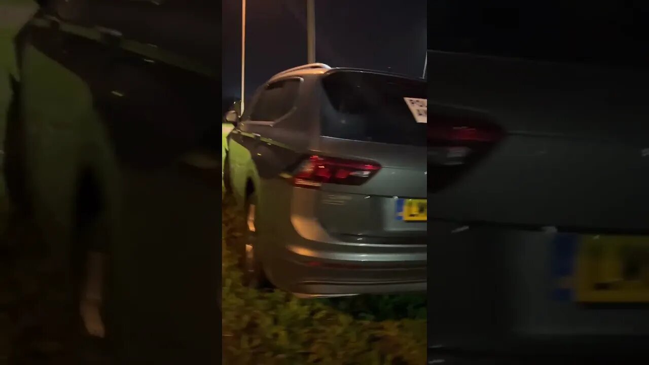 CRASHED CAR