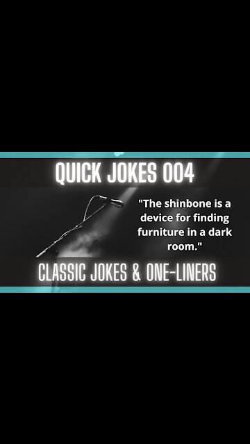 Quick Jokes 004 [Keep Laughing] [Humorous] [Laugh A day]