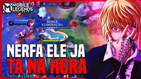 A MOONTON PRECISA NERFAR ESSE HERÓI!! TA MUITO FORTE | MLBB