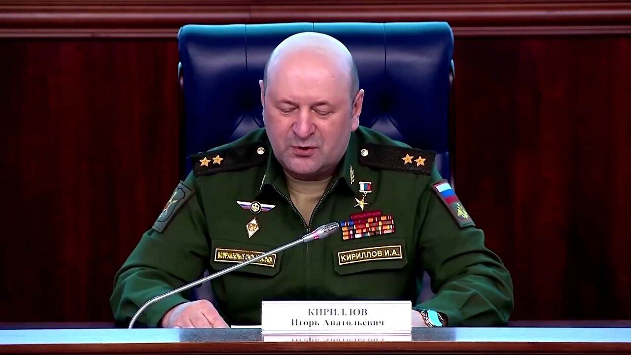 Russia's Chemical & Biological Defense Forces Lt Gen. Igor Kirillov killed in Moscow explosion 💥