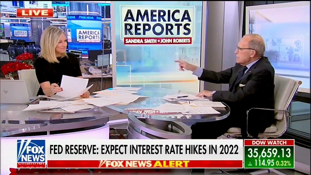Kudlow’s Surprising Choice On Who Should Run The Federal Reserve