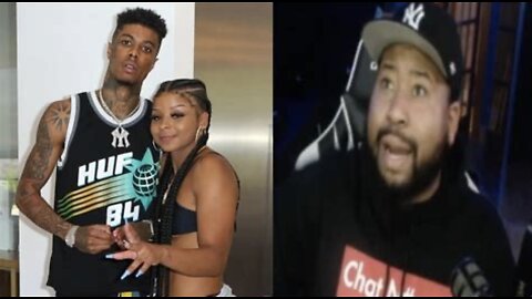 Akademiks Reacts to Blueface Getting His Ass Beat By His Girlfriend Chrisean Rock!!