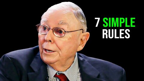 7 Secrets To Getting Rich in Stock Market : Charlie Munger