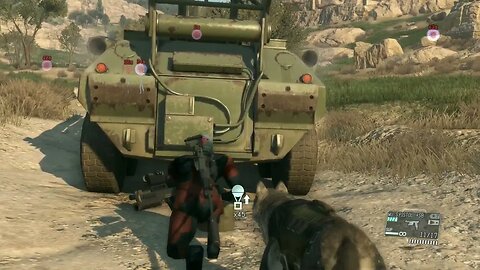 Metal Gear Solid V The Phantom Pain PS4 Eliminate The Armored Vehicle Unit 03
