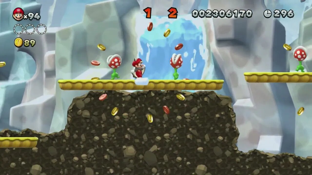 Walking Piranha Plants - New Super Mario Bros. U Deluxe (Rock Candy Mines)