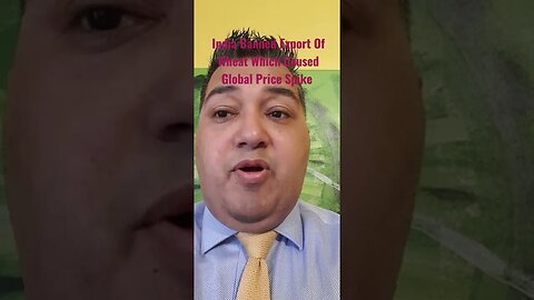 #India #Banned #Export Of #Wheat Which Caused #Global #Price #Spike t.me/IndependentNewsMediaChat