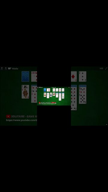 Microsoft Solitaire Collection Klondike INTERMEDIATE Level # 371 #shorts