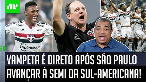 "O São Paulo ELIMINOU o Ceará? SIM! Mas EU TÔ OLHANDO aqui e..." Vampeta É DIRETO!