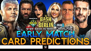 WWE Bash in Berlin 2025 - Match Card Predictions | Bevelock