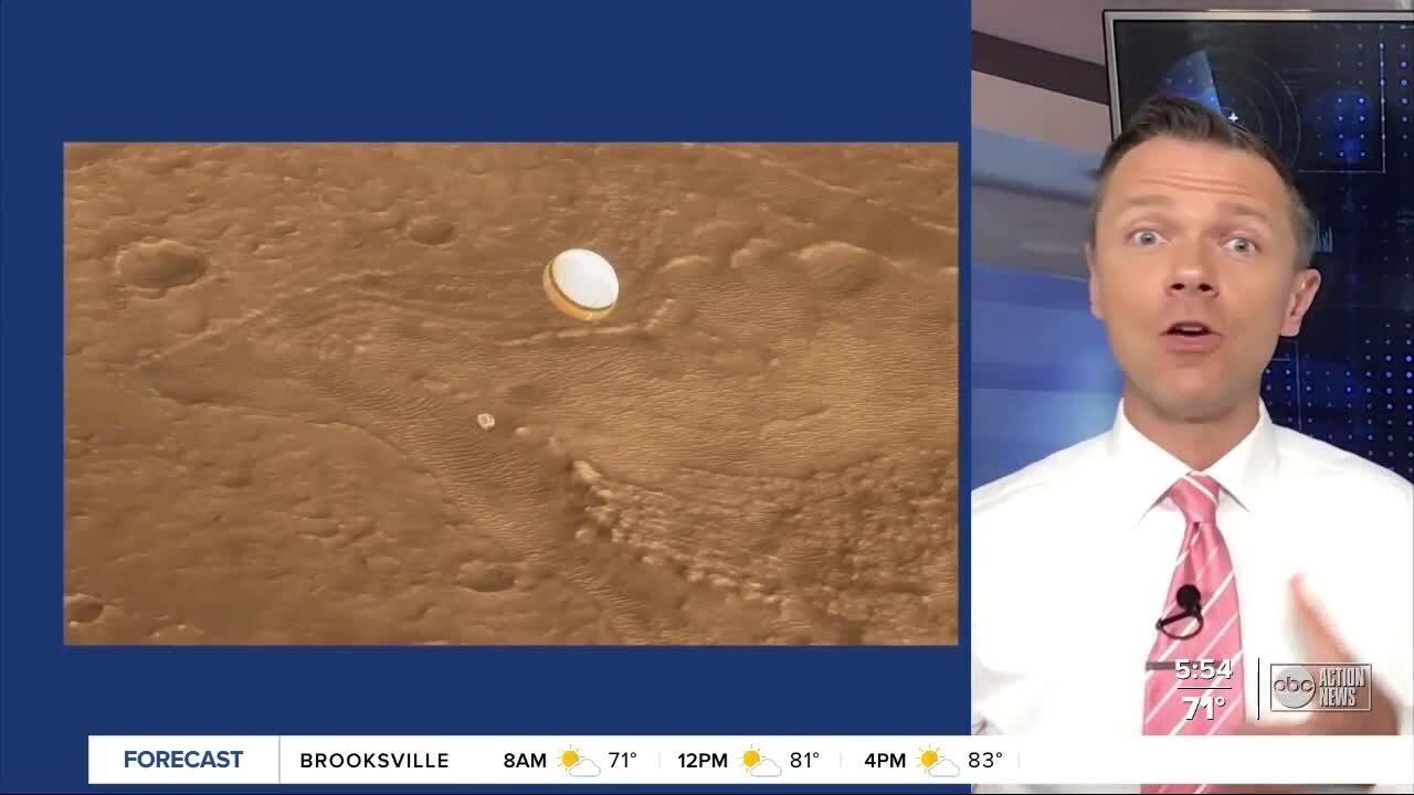 Perseverance rover set to land on Mars today