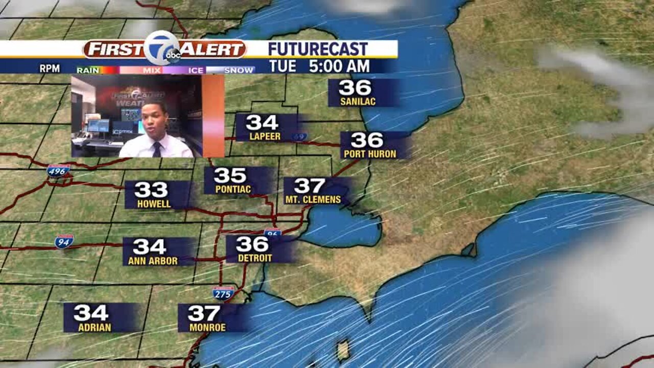 Mild start to the week
