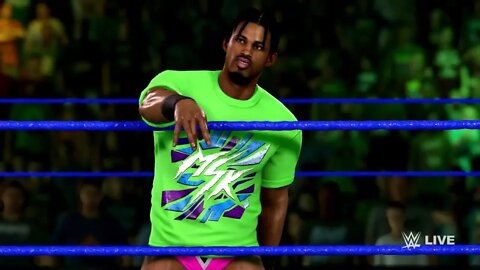 WWE2K22 Stand Back Pack DLC Pack Wes Lee Entrance