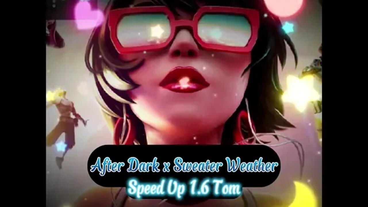 AFTER DARK X SWEATER WEATHER SPEED UP 1.6 TOM #music #musica #edit