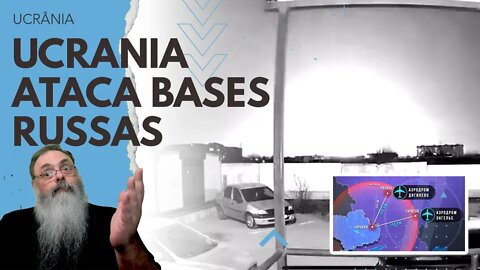 UCRANIA faz ATAQUE BEM SUCEDIDO com DRONES a BASES MILITARES RUSSAS a mais de 600 KM da FRONTEIRA