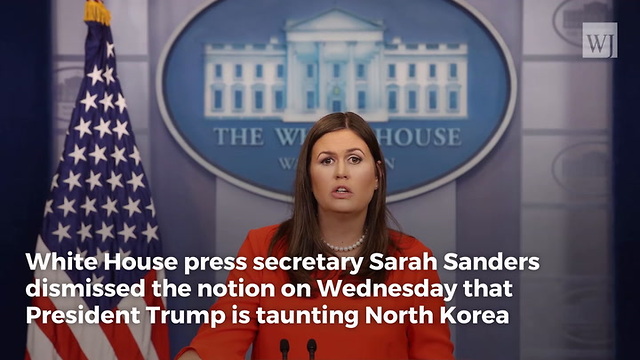 ‘It’s Just a Fact’: Sarah Sanders Defends Trump and ‘Nuclear Button’