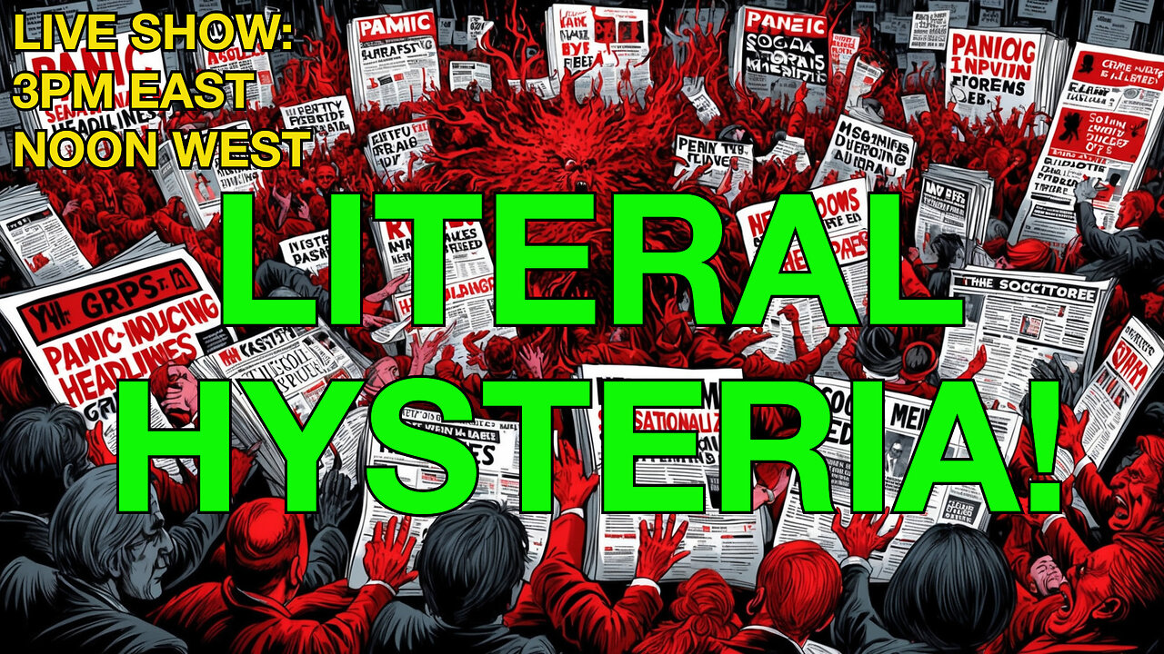 Literal Hysteria: Why the Media Keeps Taking Trump’s Words Way Too Seriously ☕ 🔥 #literalhysteria