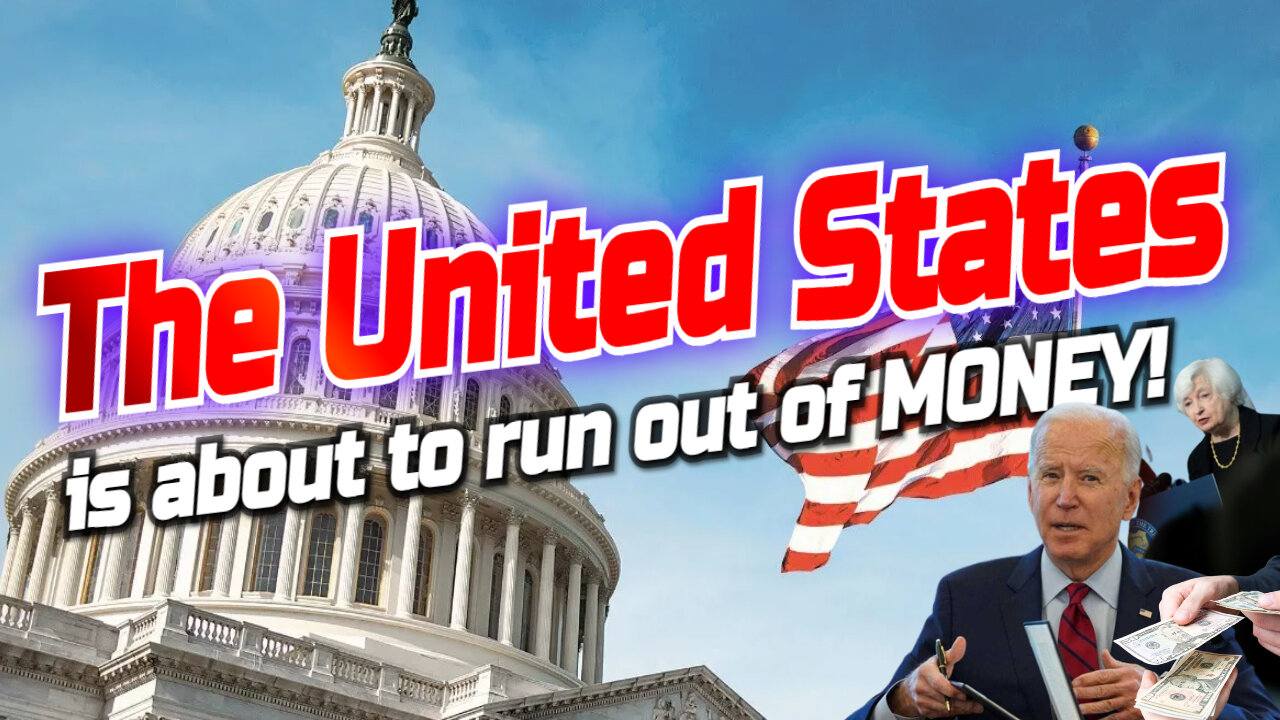 The United States is about to run out of MONEY!