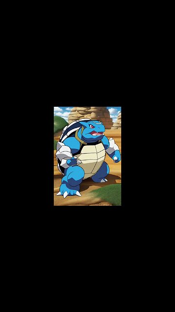 AI Generated Blastoise #whosthatpokemon #pokemon