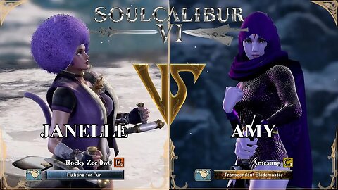 SoulCalibur VI — Rocky Zee 0w0 (Janelle) VS Amesang (Amy) | Xbox Series X Ranked