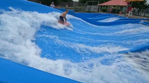 flowrider - Danny - 4 at Soak City, Kings Island