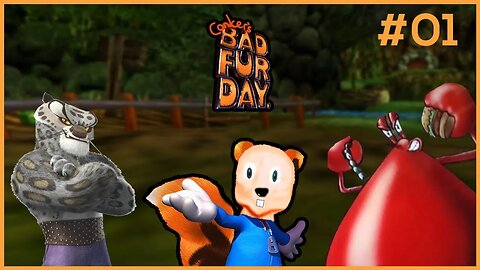 O QUE TU QUER TÁ MOLE, ESTÁTUA 💦🗿 - Conker's Bad Fur Day #01