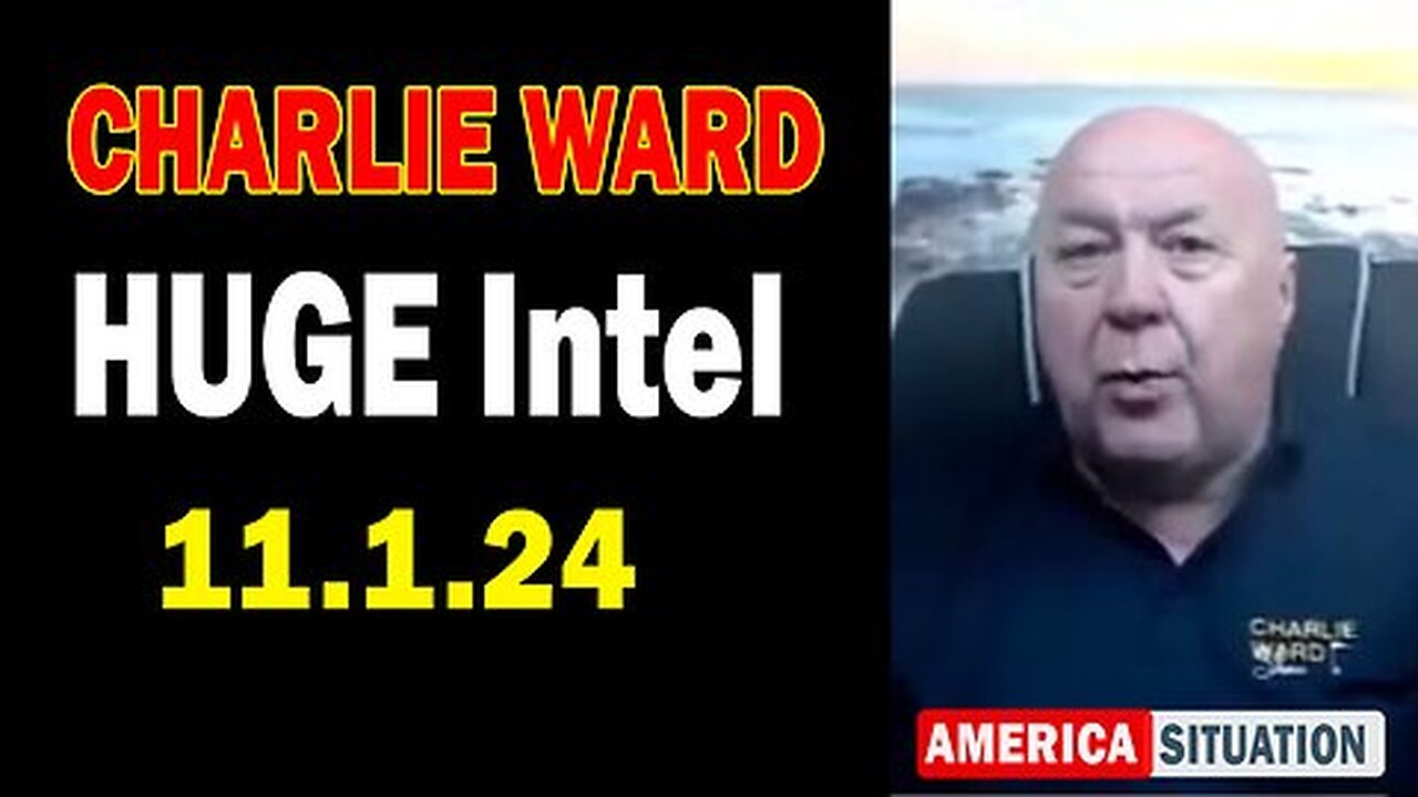 Charlie Ward, Paul Brooker & Red Blonde Sharon HUGE Intel Nov 1, 2024